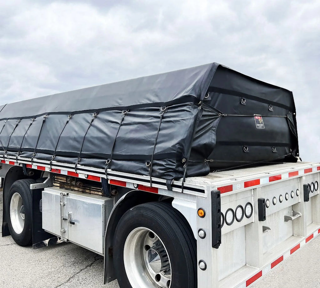 2 Pack 20' x 24' Heavy Duty Flatbed Truck Tarps K555