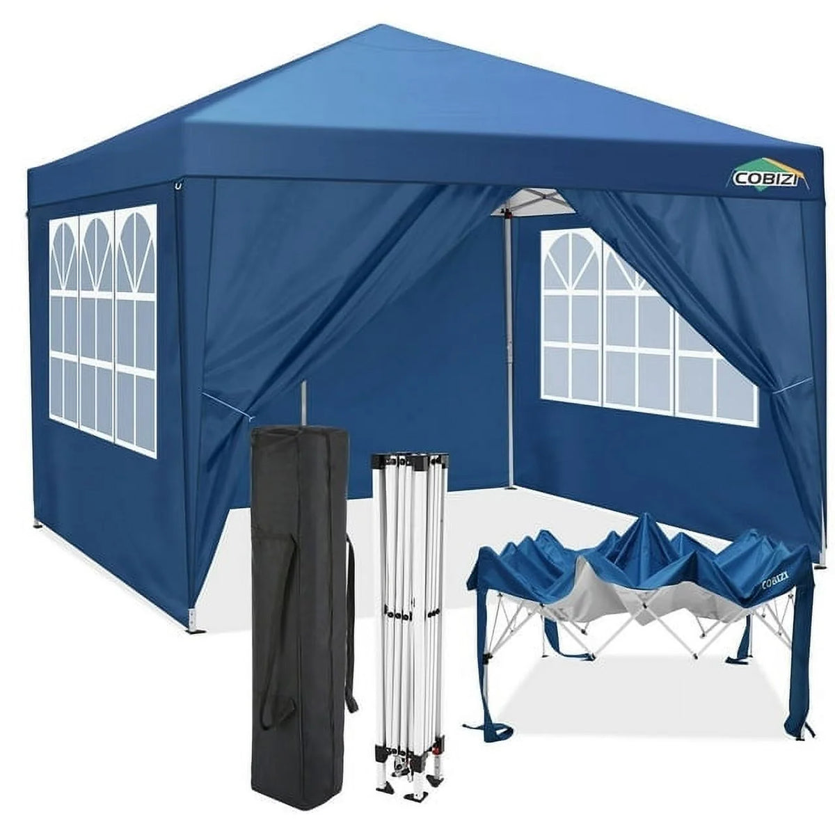 10x20 Pop up Canopy Tent with 6 Removable Sidewalls L6330
