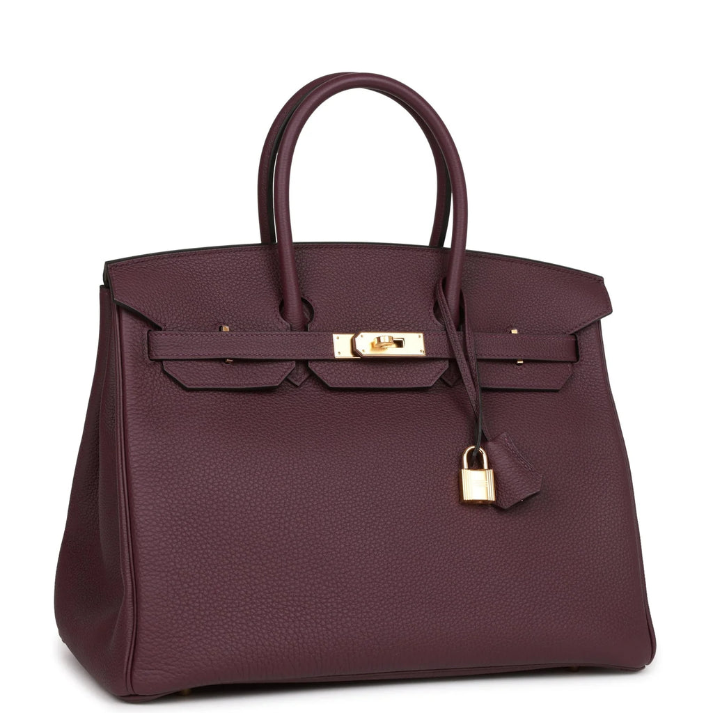 Cassis Togo Leather Handbag A1293