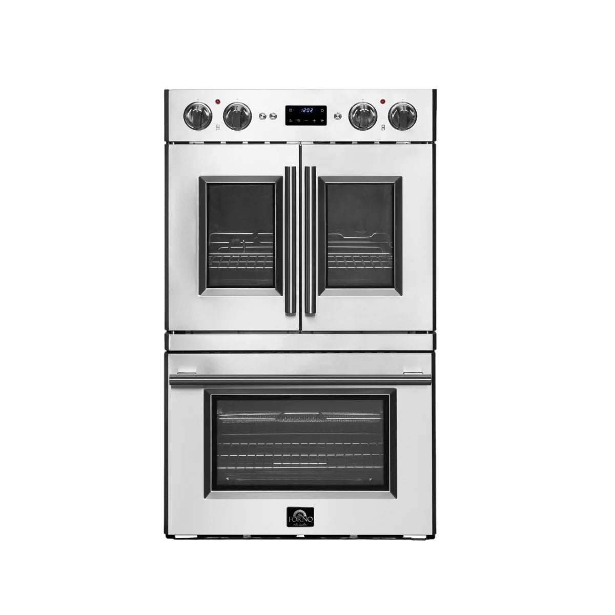 30 French Door Double Electric Wall Oven with Telescopic Racks Y2111