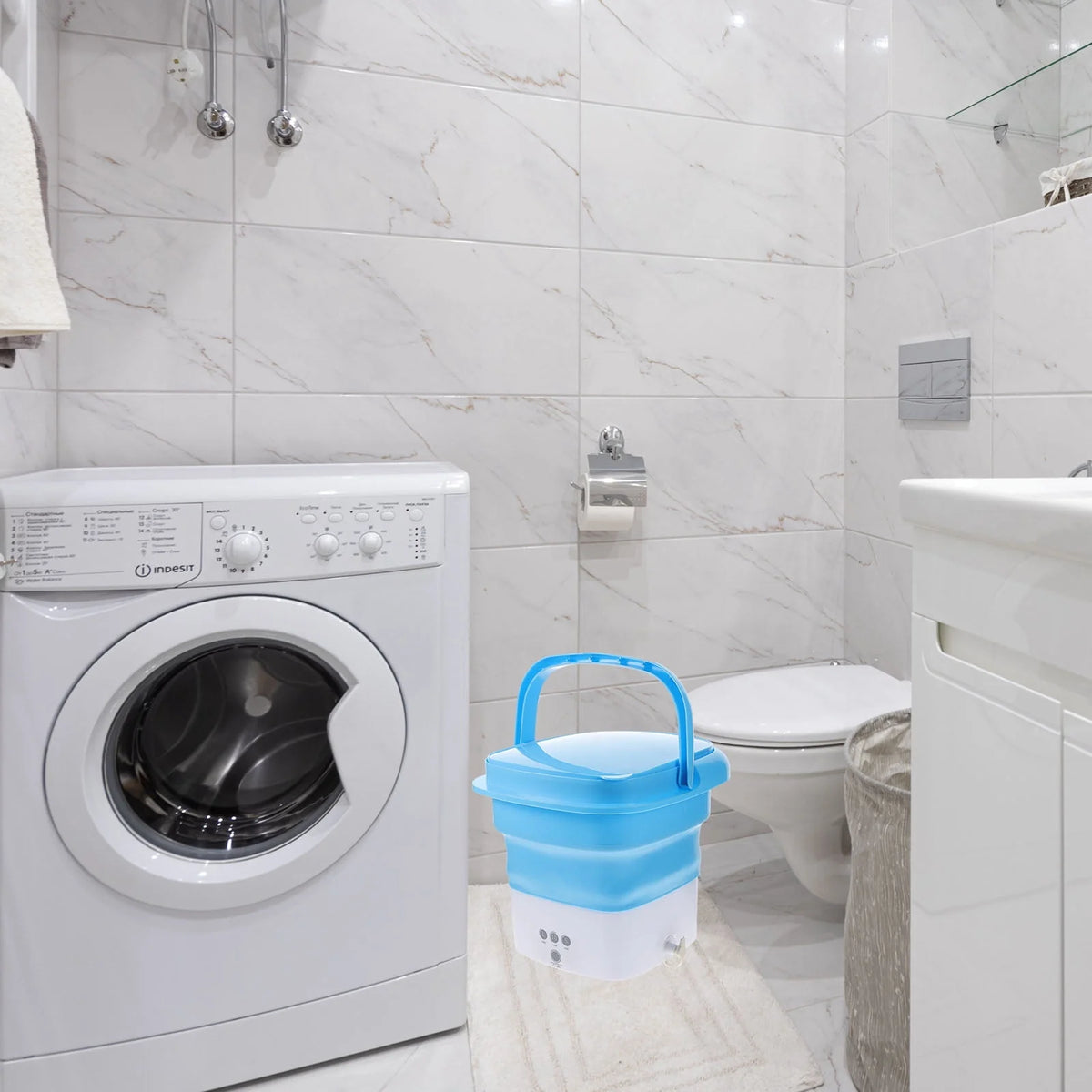 Portable Folding Mini Washing Machine E367469
