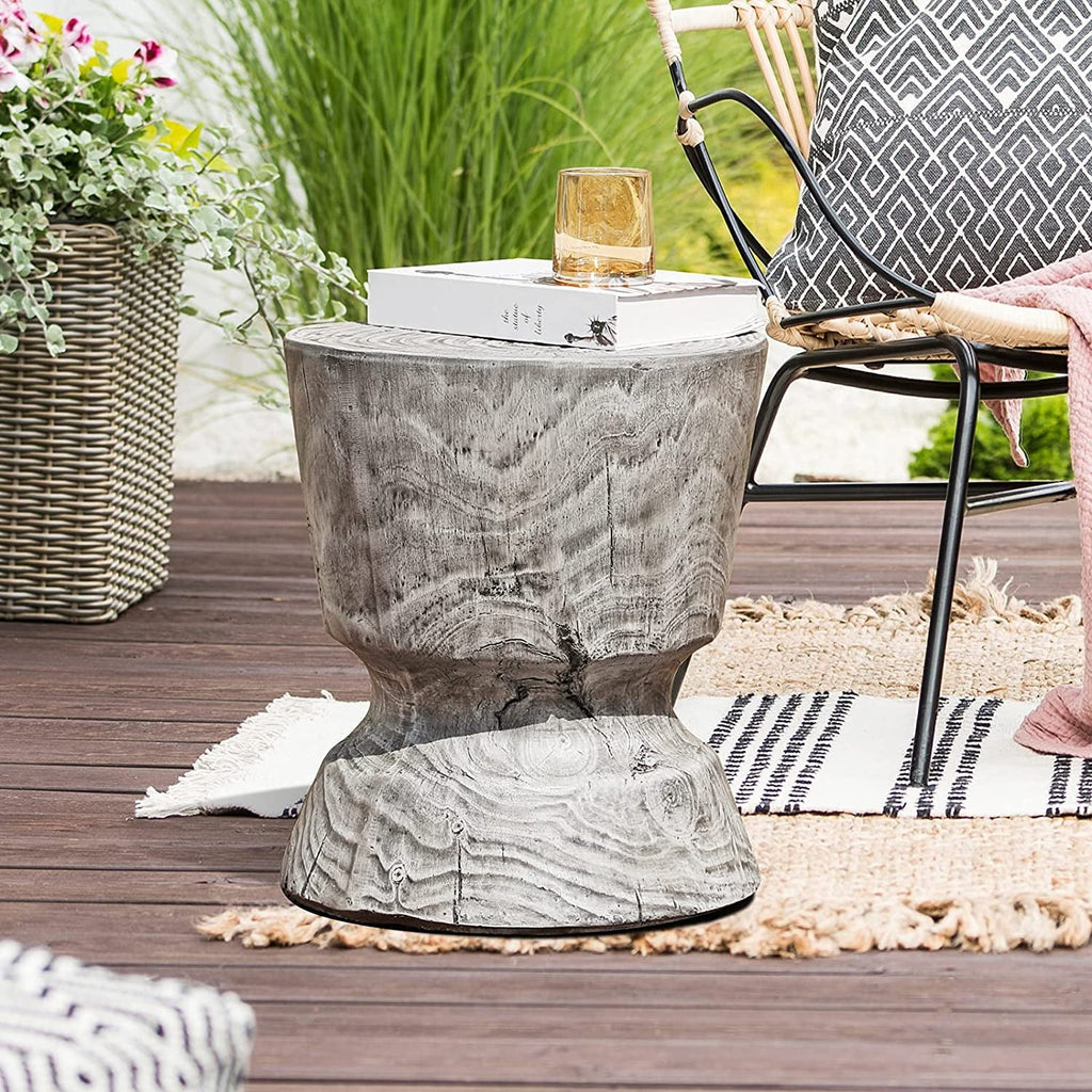 Outdoor Concrete Side Table Z579990