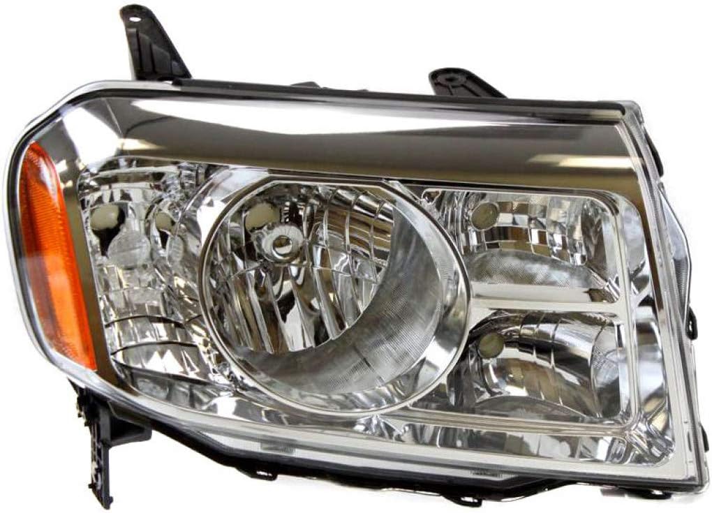 Passenger Side Headlight Assembly for Honda Pilot 2009 2011 G73372