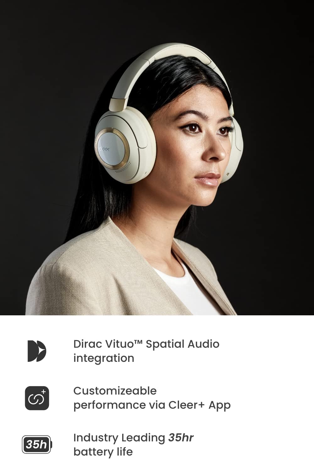 Alpha Noise Cancelling Bluetooth Headphones Q689