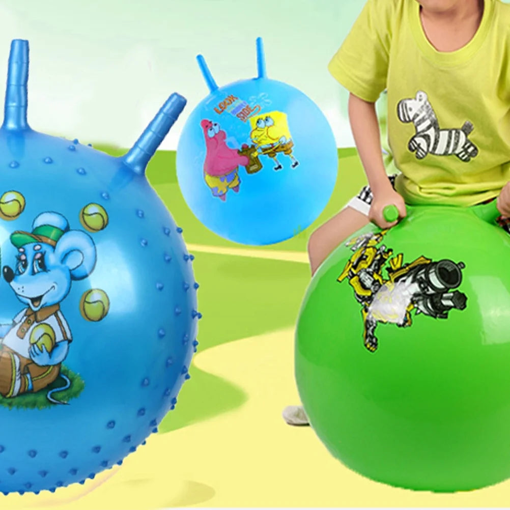 Inflatable Bouncing Hopping Horse Toy W275372