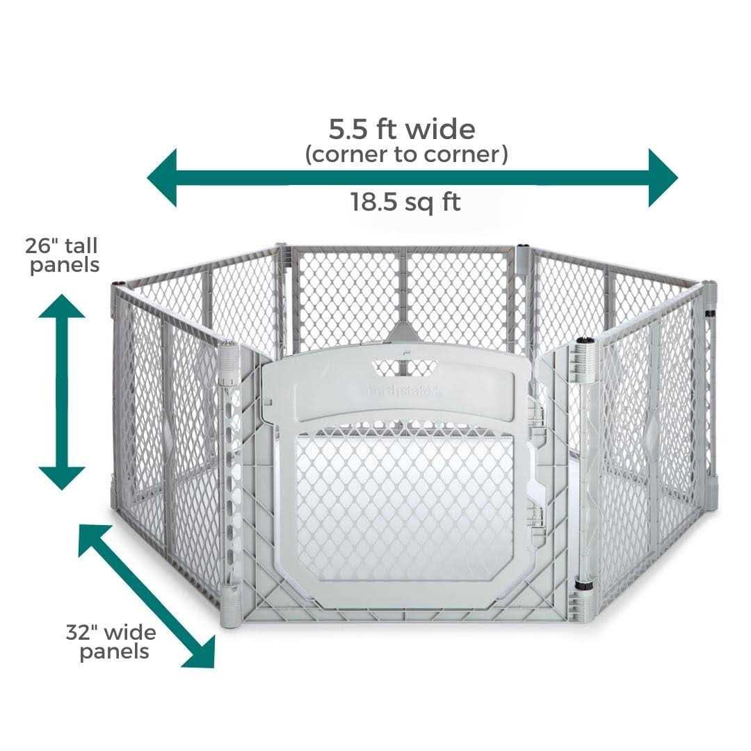 6-Panel Dog Playpen R1947