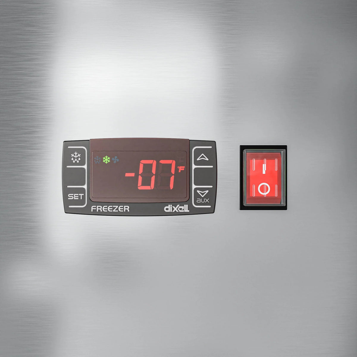 29 in. Stainless Steel Reach-In Freezer 23 cu. ft. M771