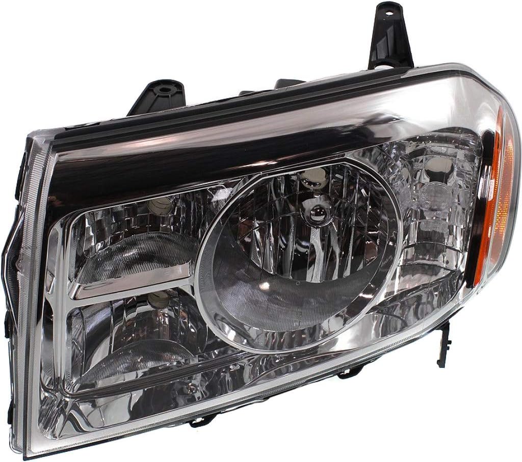 Passenger Side Headlight Assembly for Honda Pilot 2009 2011 G73372