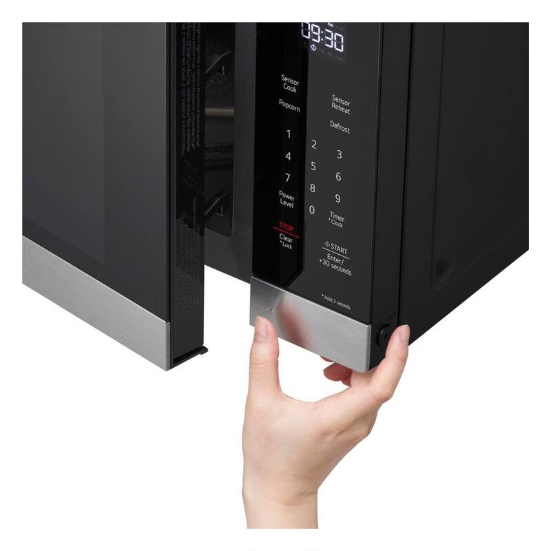 1.5 cu. ft. 1100-Watt Countertop Microwave in Stainless Steel Q979