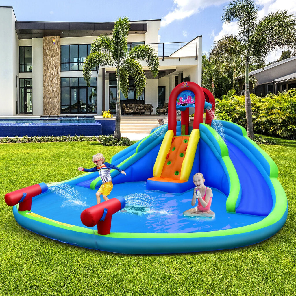 Inflatable Waterslide Bounce House with Handrail N4606