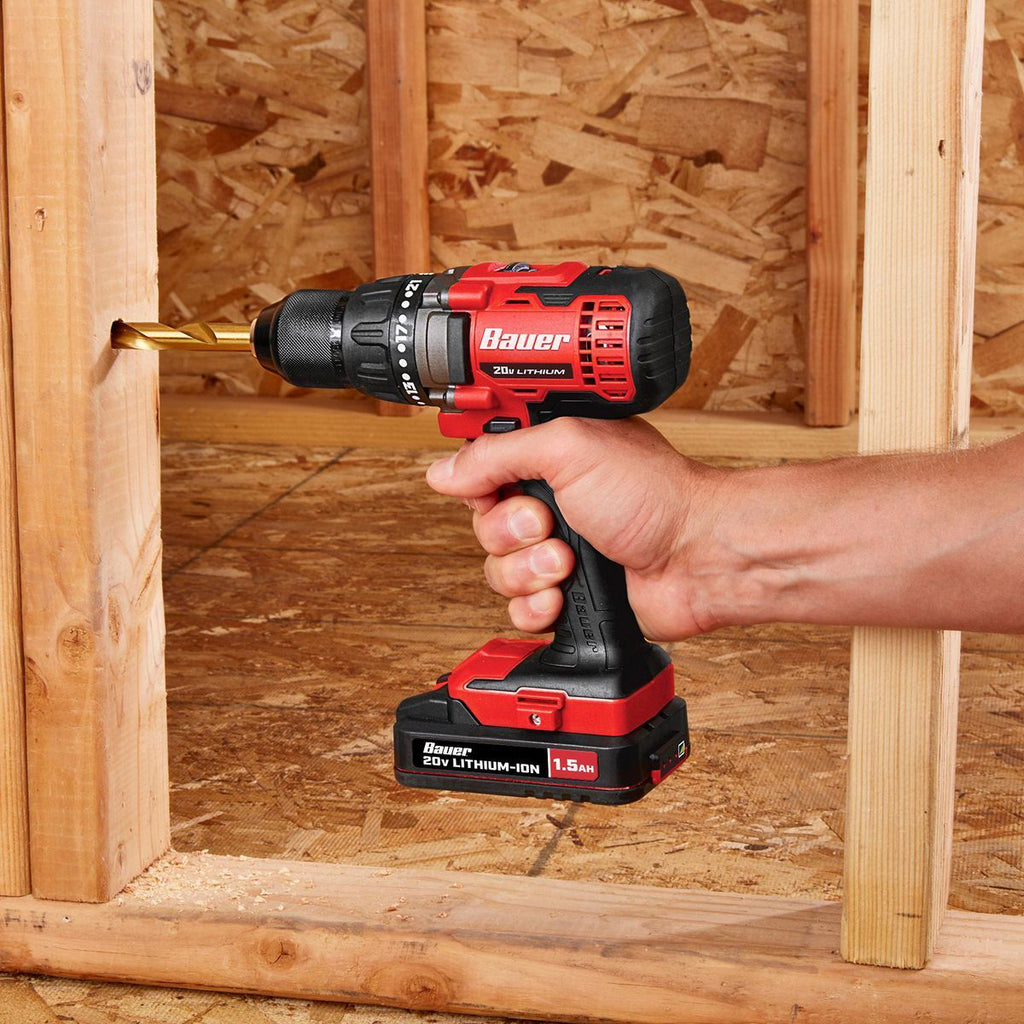 20V Cordless 1/2 in. Drill/Driver Kit with Battery and Charger S44343
