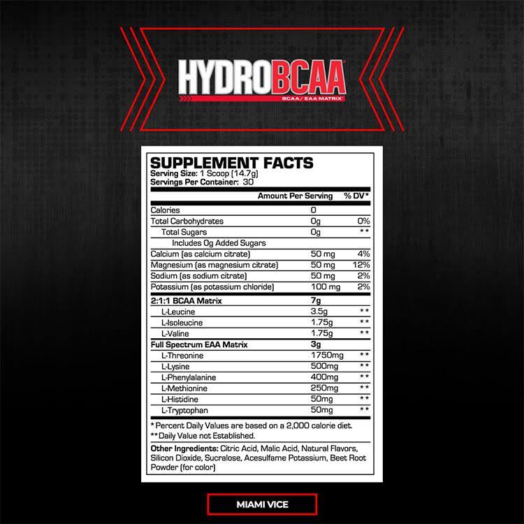 Hydrobcaa BCAA 15 oz V1471