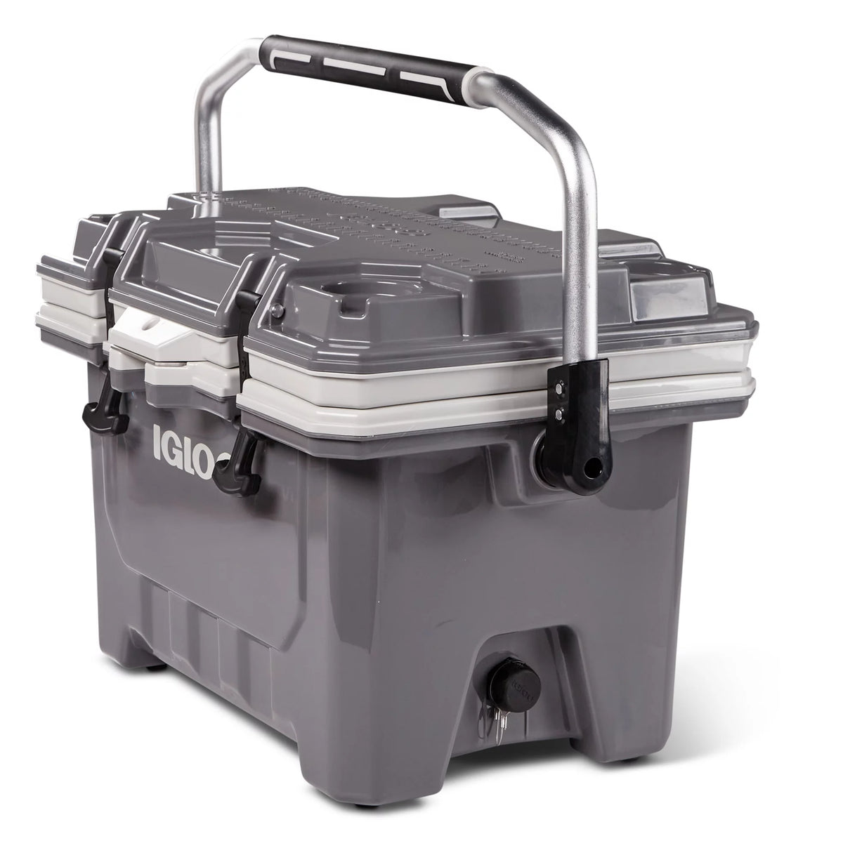 24 QT Gray Hard Sided Cooler K876544