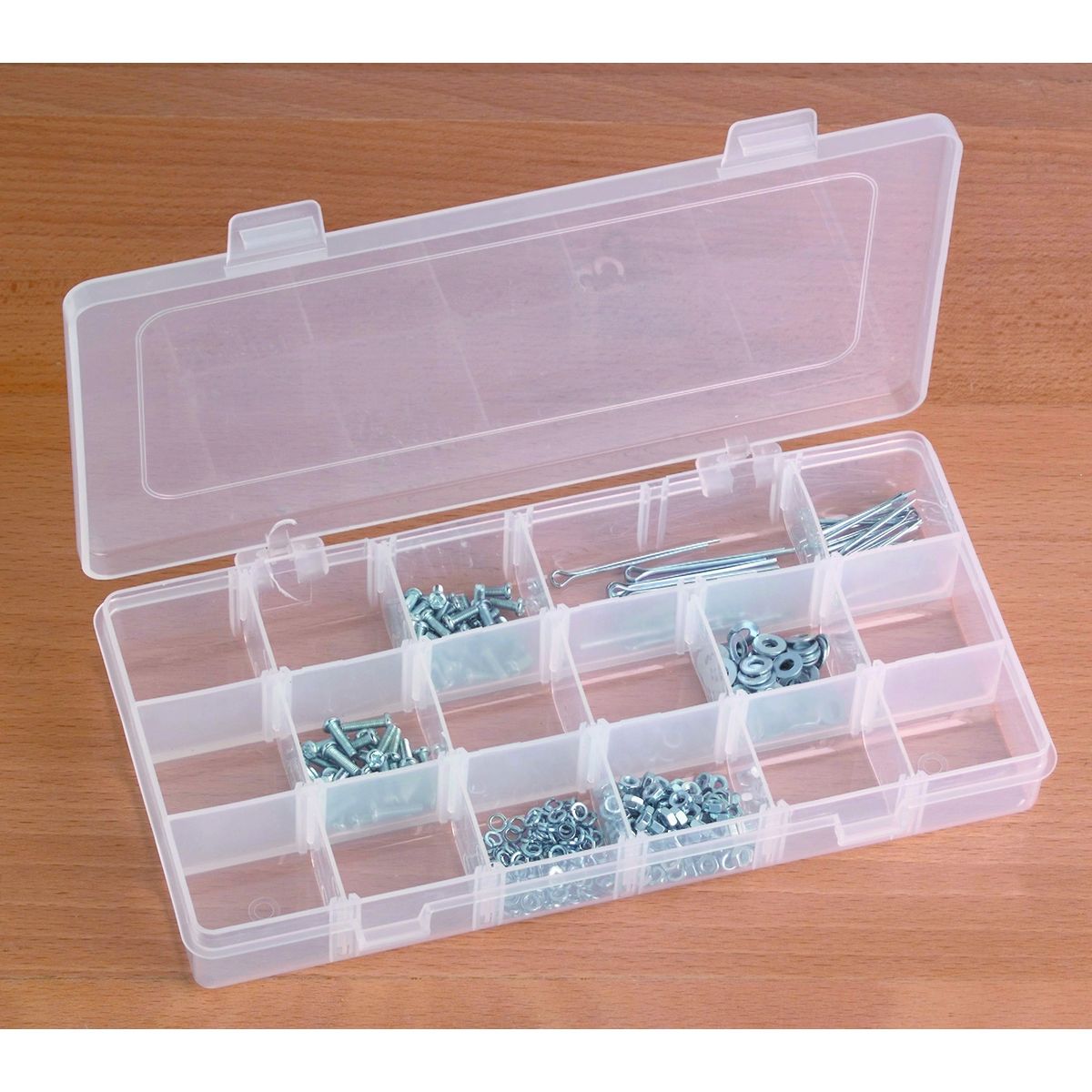 18 Compartment Small Storage Container B451