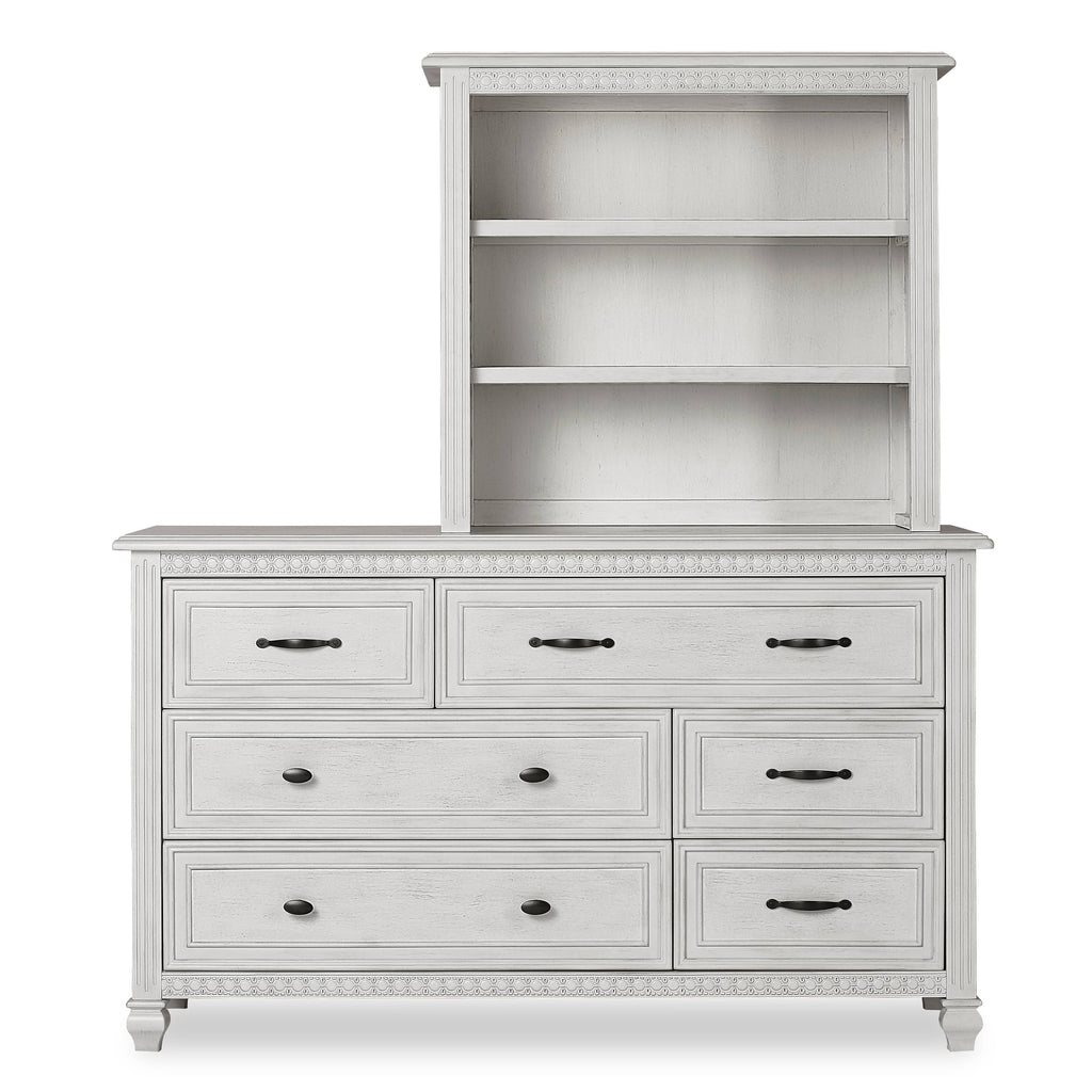 Antique Grey Mist Mini Hutch Bookcase E843877