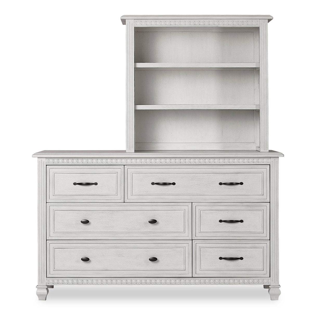 Antique Grey Mist Mini Hutch Bookcase E843877