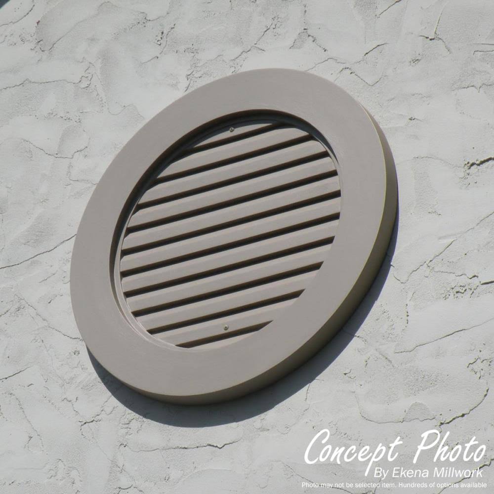 24x22H x 12x22W Vertical Gable Vent Louver I4544