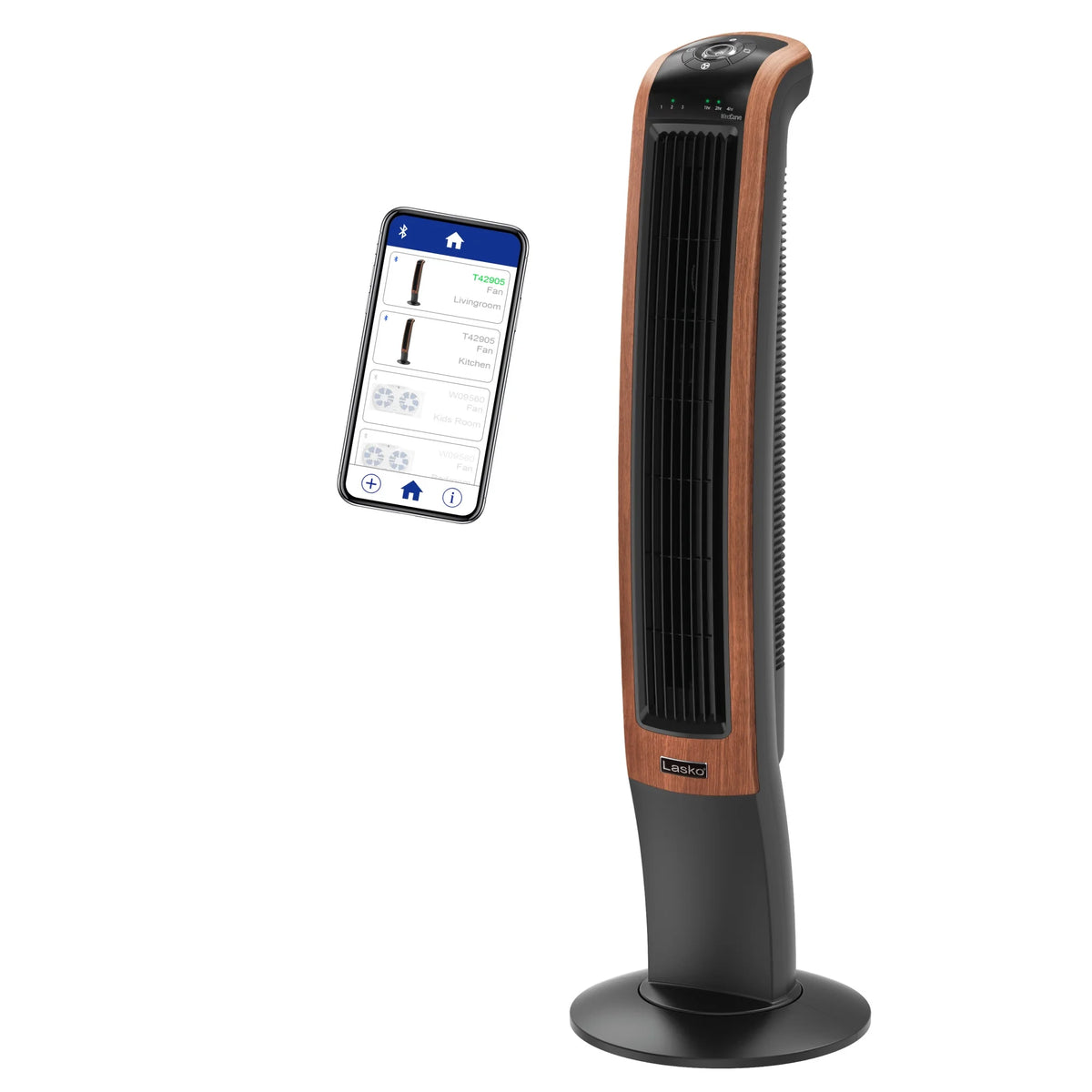 Black Oscillating Tower Fan P54881
