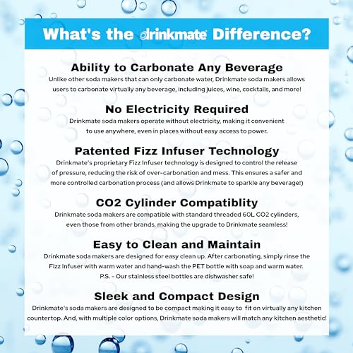 Arctic Blue Sparkling Water and Soda Maker X341