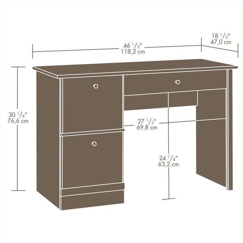 Computer Desk with Keyboard Tray in Cinnamon Cherry J545938