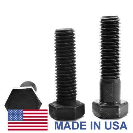 5/16 inch-18 x 5 inch Coarse Thread Grade 5 Hex Cap Screw Black Oxide Pk 250 V854127