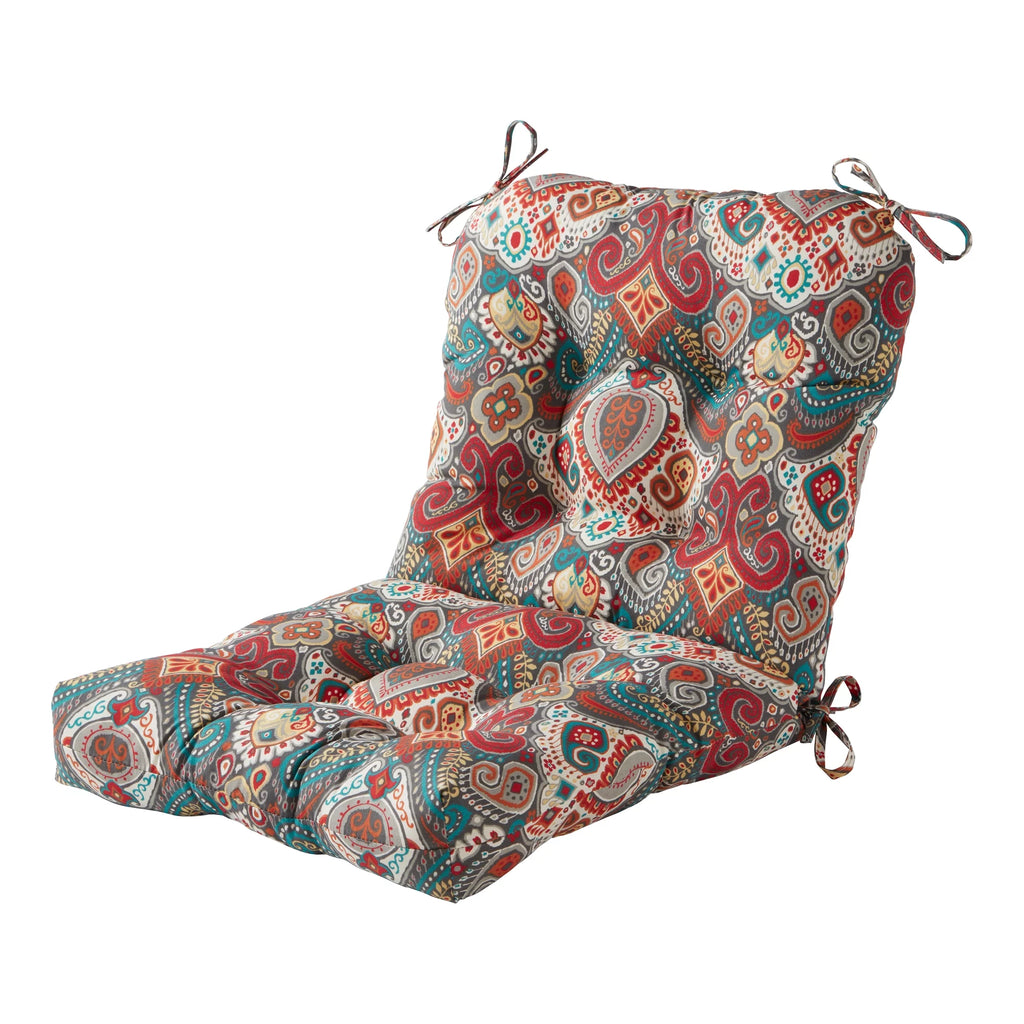 Reversible Tufted Outdoor Chair Cushion S6916