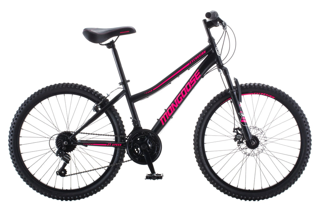 Black 24-in. 21 Speeds Mountain Bike B146267