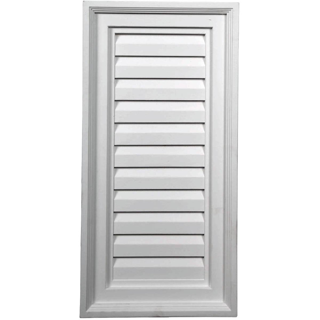 24x22H x 12x22W Vertical Gable Vent Louver I4544