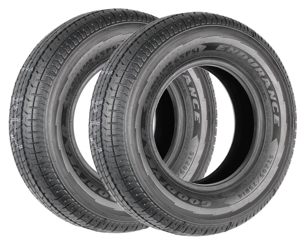 2-Pk Trailer Tire ST205/75R14 LRD A3607