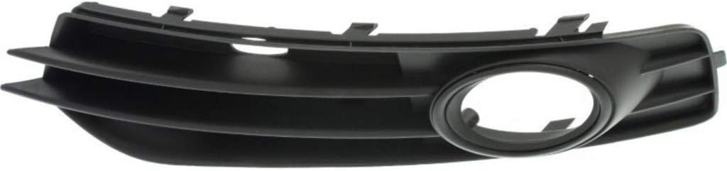 Black Fog Light Bezel Cover Pair for Audi A3 2009 2010 2011 2012 2013 C204