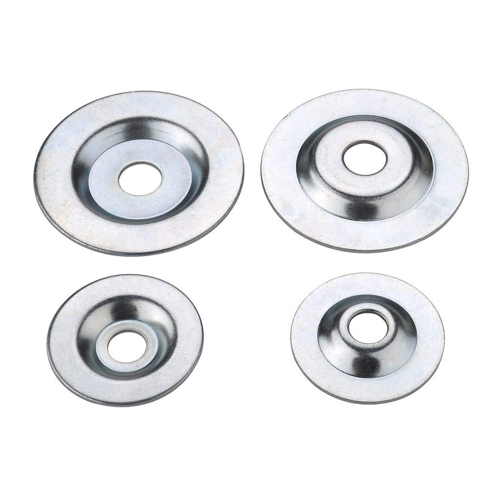 Bench Grinder Arbor Washer/Flange 2 Sets OD2-1/10'' x ID 1/2'' & OD3-1/10'' x ID 5/8'' R3245
