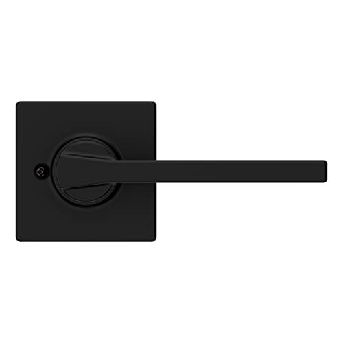 Matte Black Interior Privacy Door Handle 10 Pack S61008