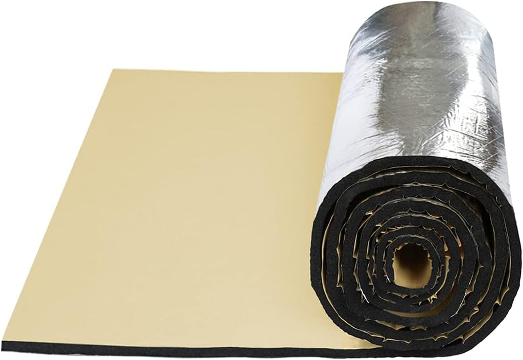 Car Noise Sound Deadener Insulation Mat Waterproof 60 x 40 Inches Y84618