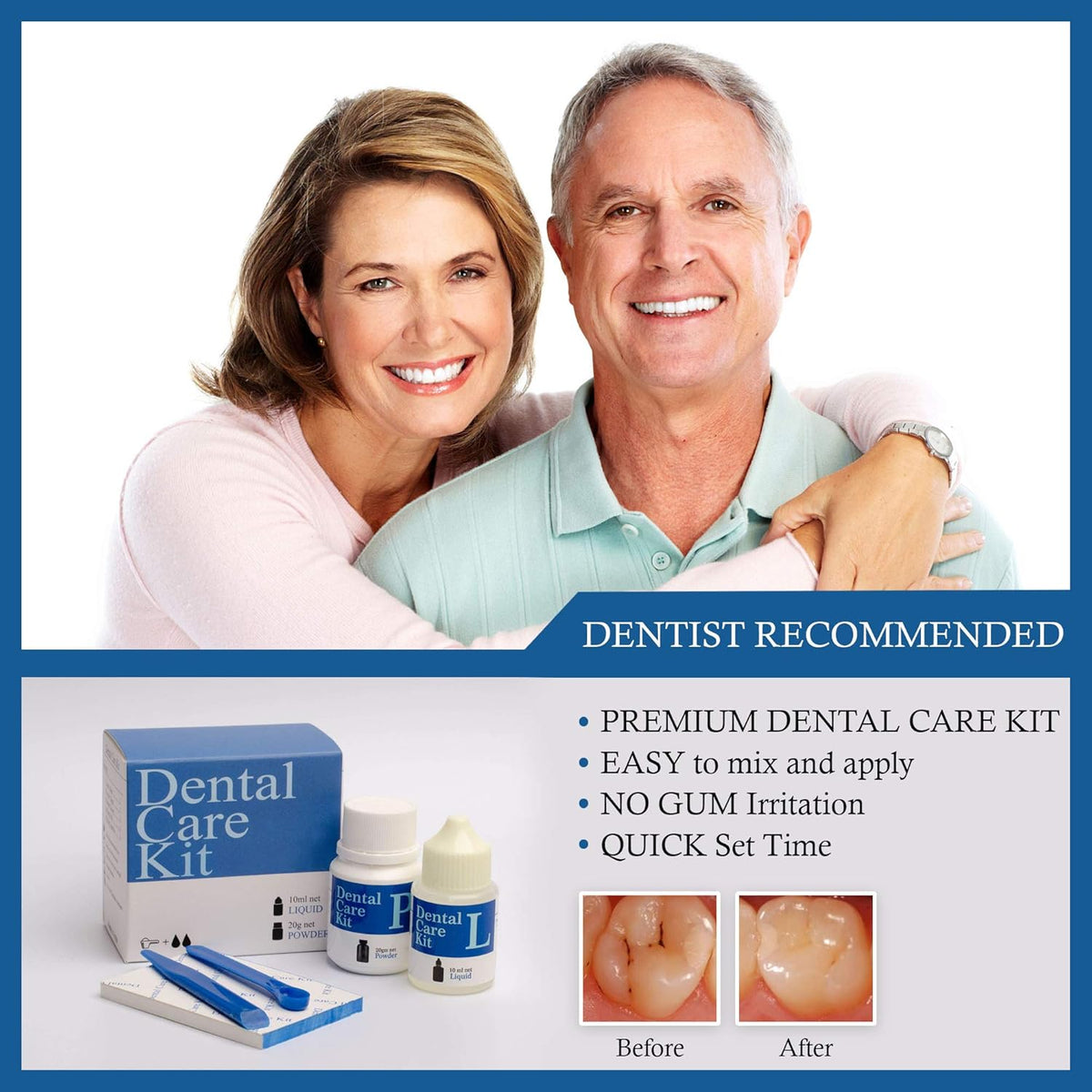 Zinc Oxide Eugenol Cement Dental Care Kit Pack of 2 N41441