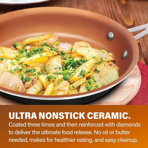 15 Pc Non Stick Ceramic Cookware Set I6023