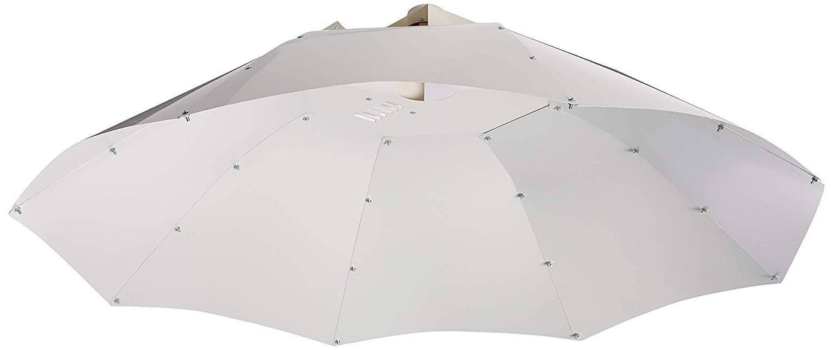 White Parabolic Umbrella Hood Grow Light Reflector C165