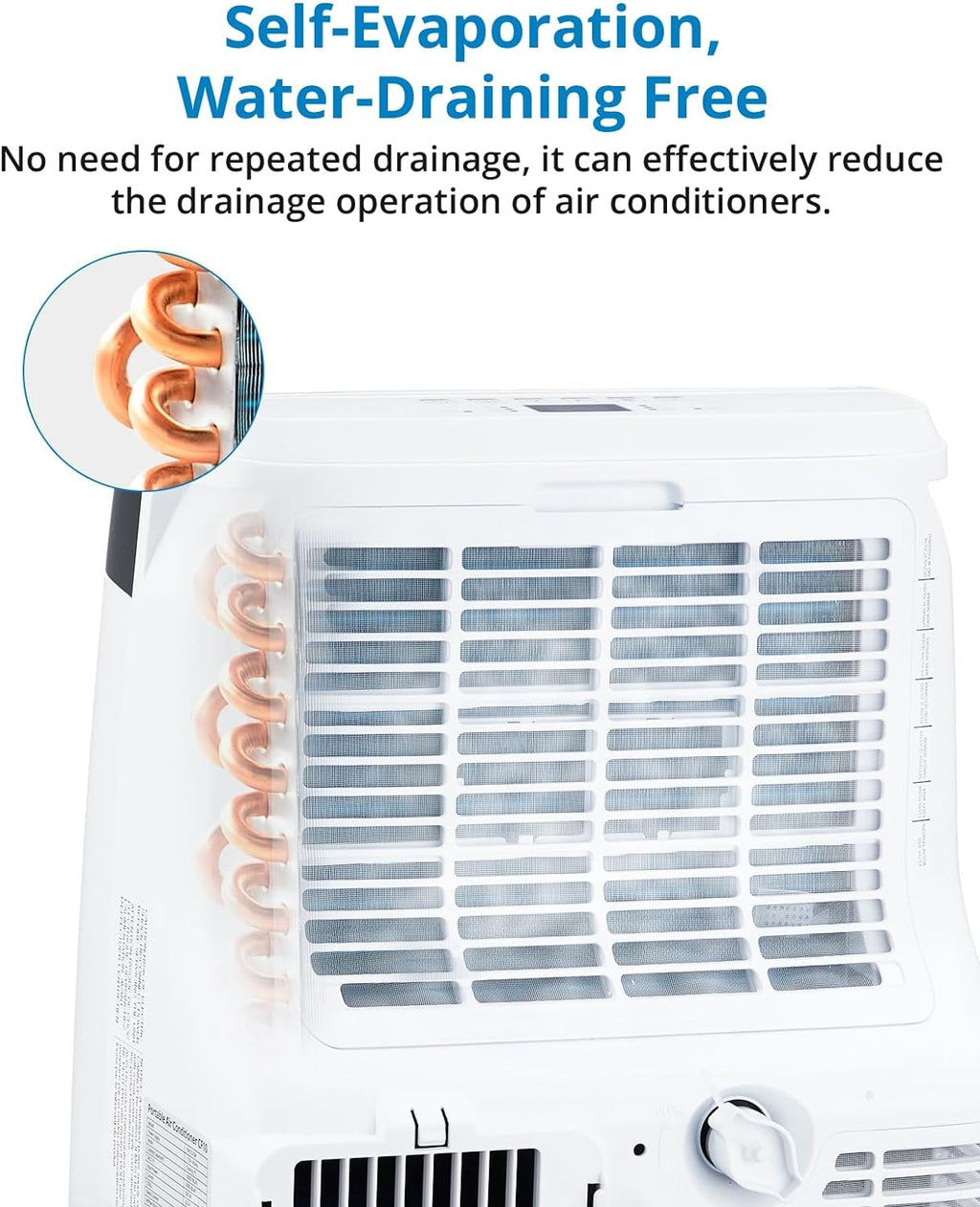 Portable 10000Btu Air Conditioner with Remote Control J713855