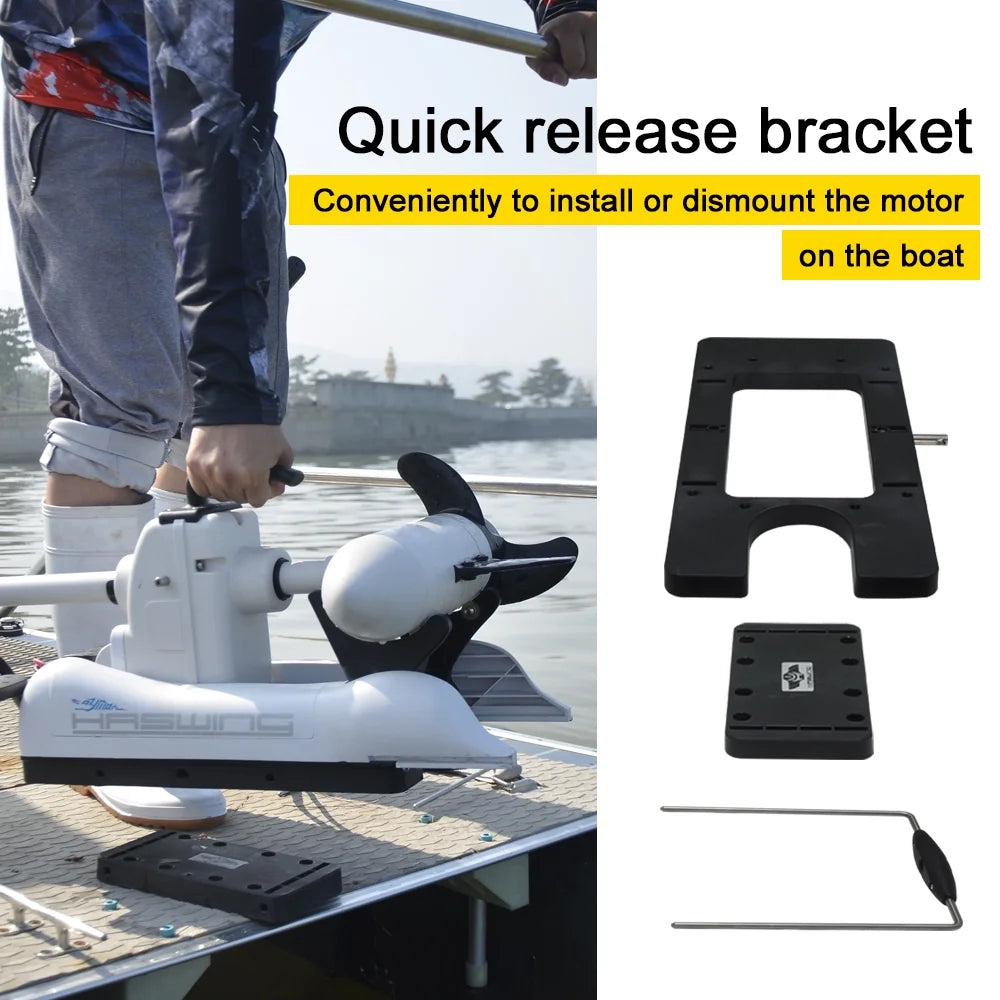 12V 55LBS 54inch Bow Mount Trolling Motor with Wireless Remote Control N251630