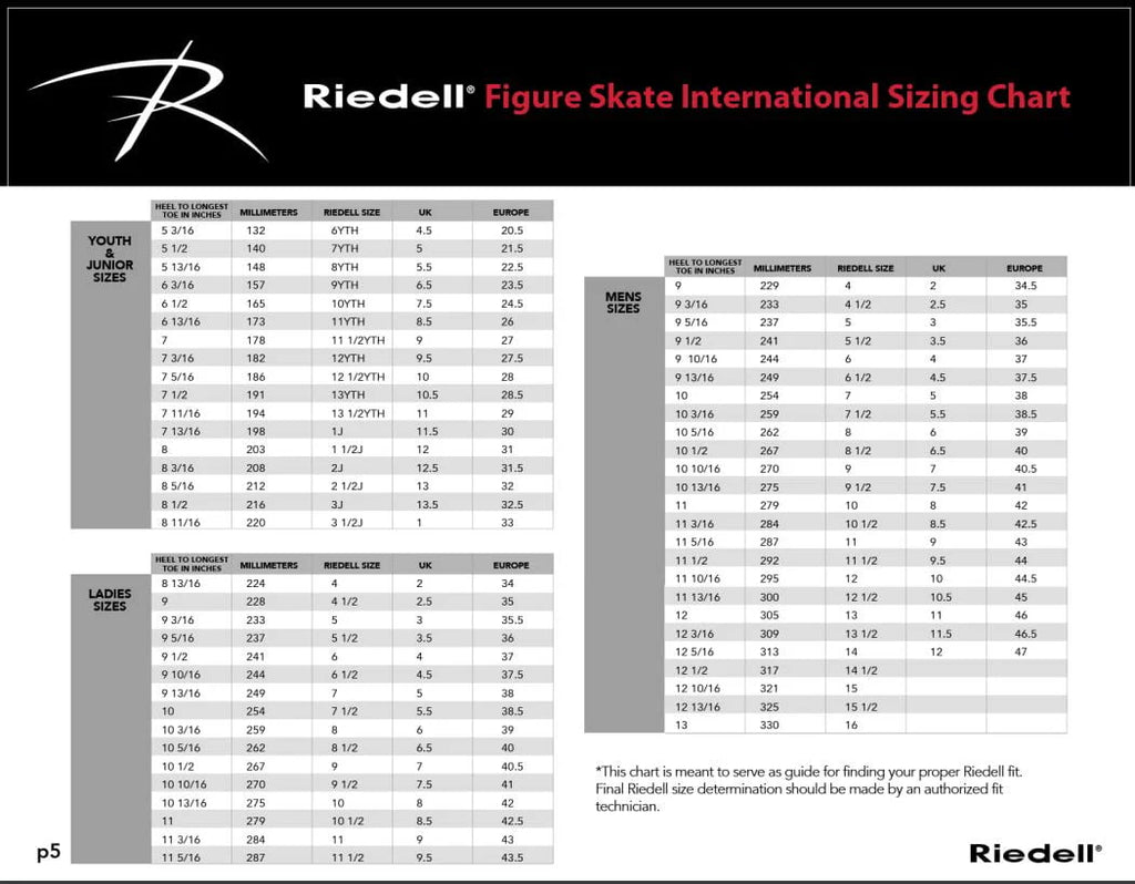 Figure Ice Skating Set Size 3 Junior R2588
