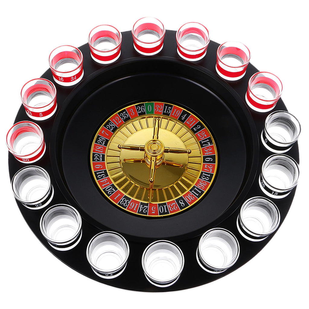 Drinking Roulette Set Glass for Party Game M220