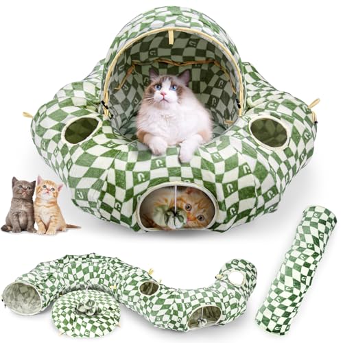Plush Cat Tunnel Bed Z2717