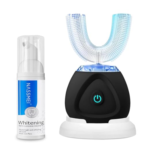 White Rechargeable Ultrasonic Toothbrush U21549