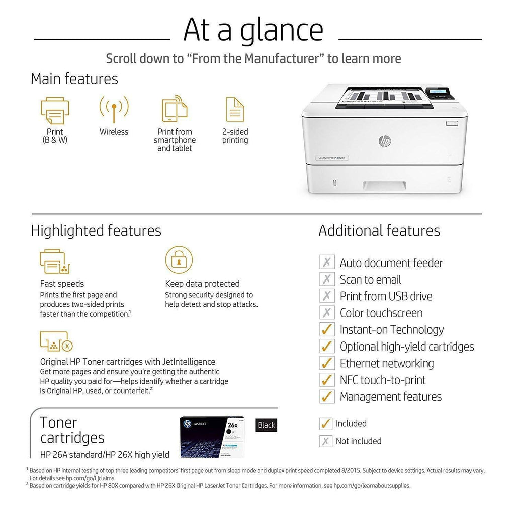 Monochrome Laser Printer H573868
