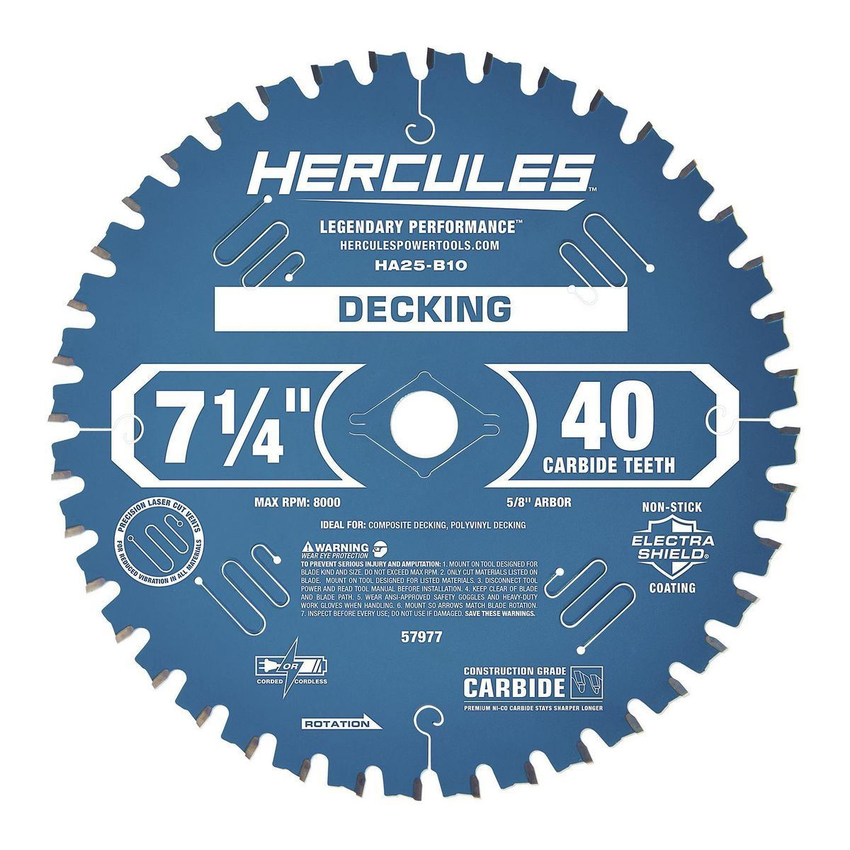 7-1/4 in. 40T Circular Saw Blade S922