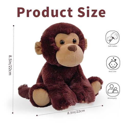 Soft Huggable Deer Plush Toy 8.5 Inch N477291
