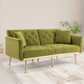 Velvet Sofa with Metal Feet V297