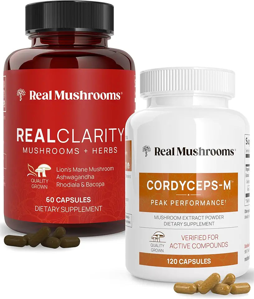 60ct and 120ct Capsules Bundle Mushroom Supplement R945