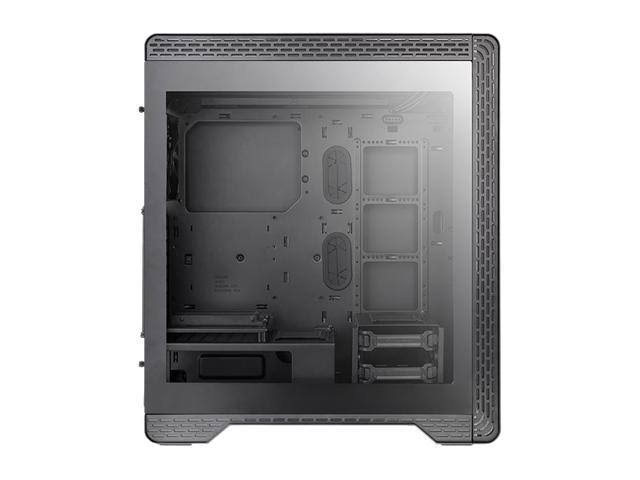 Black Tempered Glass Mid-Tower Chassis P1981