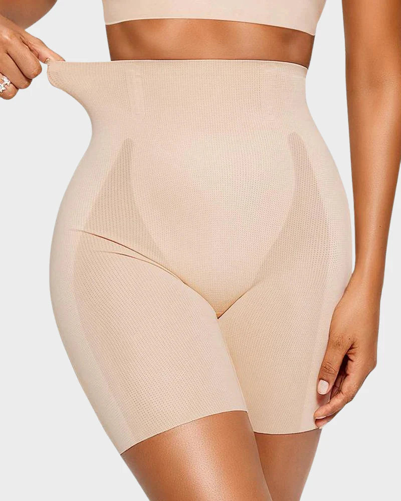 High-Waist Sculpting Shapewear Shorts B923