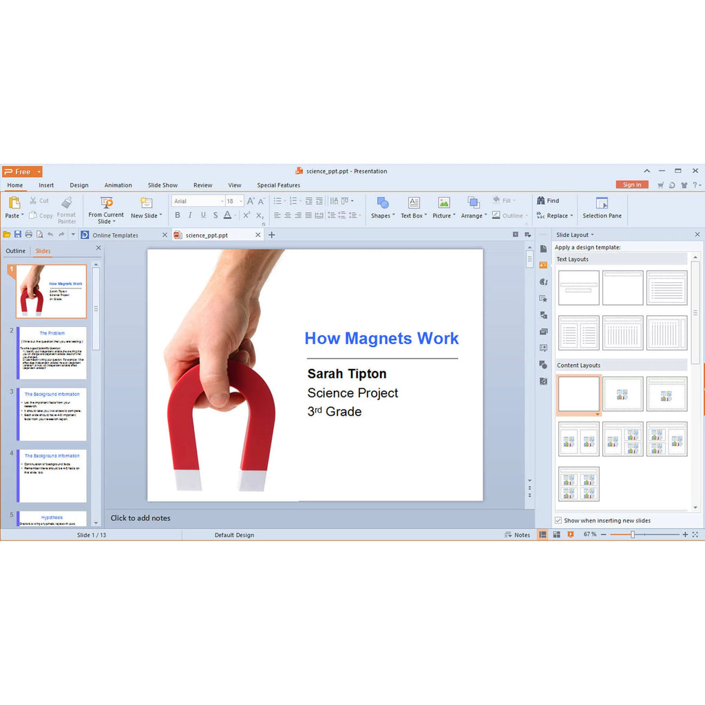 WPS Office Annual Subscription 3 PCs H35096